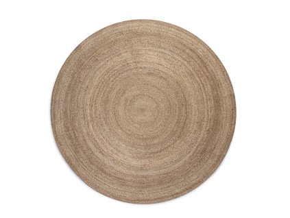 Kusový koberec Jute Braided 106006 Grey Brown (Rozměry koberců 200x200 (průměr) kruh)