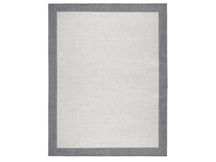 Kusový koberec Twin-Wendeteppiche 103108 creme grau – na ven i na doma (Rozměry koberců 80x150)