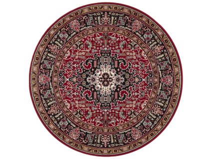 Kruhový koberec Mirkan 104095 Red (Rozměry koberců 160x160 (průměr) kruh)
