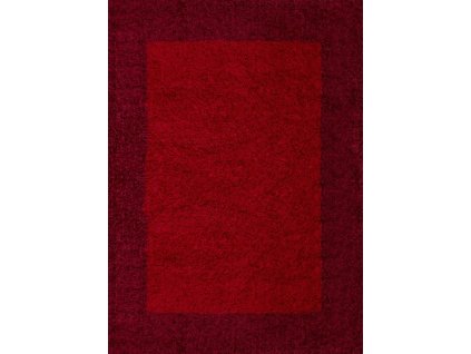 Kusový koberec Life Shaggy 1503 red (Rozměry koberců 60x110)