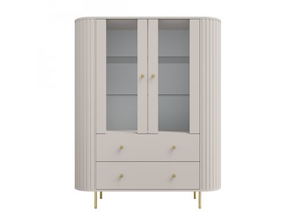 Vitrína Orvelo 122 písková béžová