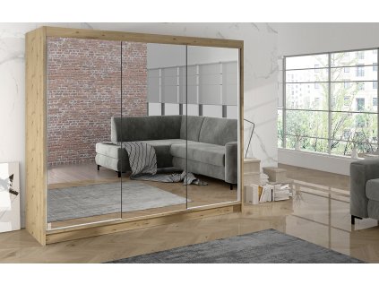 Skříň Debora III 200 - dub artisan