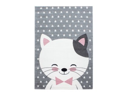 Dětský kusový koberec Kids 550 pink (Rozměry koberců 80x150)