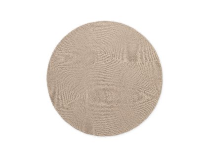 Kusový koberec Eleni 106221 Hellbeige kruh (Rozměry koberců 120x120 (průměr) kruh)