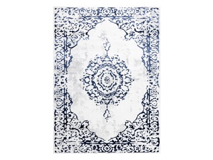 Kusový koberec Allure 1961 white/blue (Rozměry koberců 80x150)