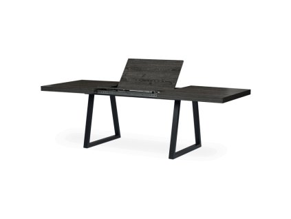 Jídelní stůl rozkládací 160-240x90 cm, lamino, šedý dub, HT-R5624 GREY (Barva Šedá)