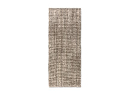 Běhoun Bouclé Jute 105975 Grey Brown (Rozměry koberců 80x200)