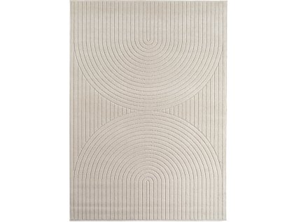 Běhoun Nova 1201 cream - na ven i na doma (Rozměry koberců 80x250)