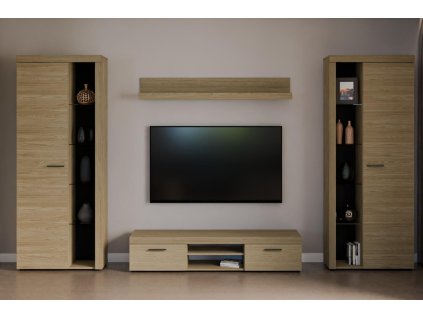 Obývací stěna Rizo XL dub olejovaný
