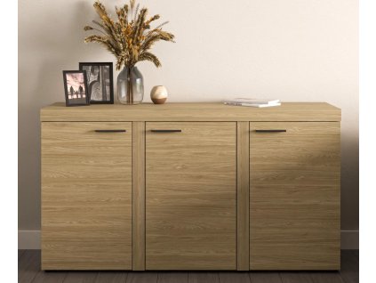 Komoda Rizo 3D dub olejovaný