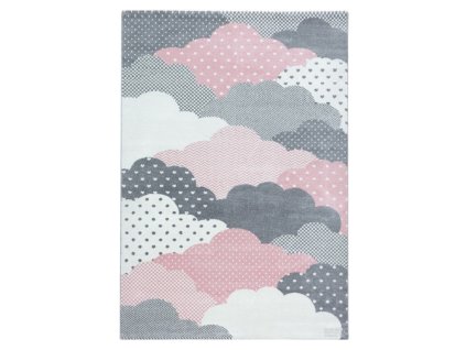 Dětský kusový koberec Bambi 820 pink (Rozměry koberců 80x150)
