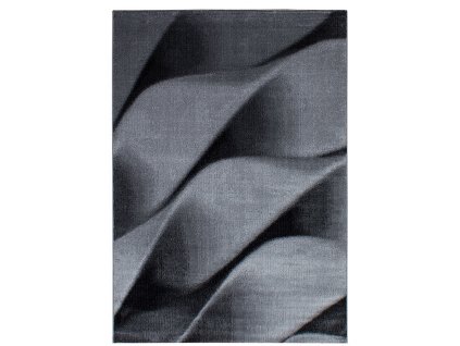 Kusový koberec Parma 9240 black (Rozměry koberců 80x300)