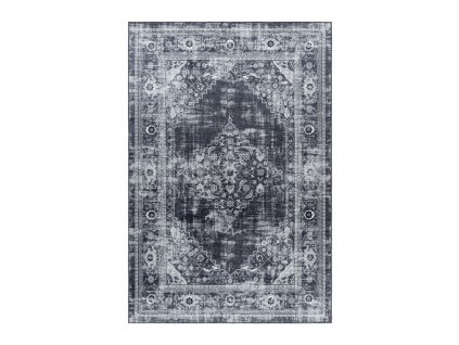 Kusový koberec Fiesta 4301 black (Rozměry koberců 120x170)