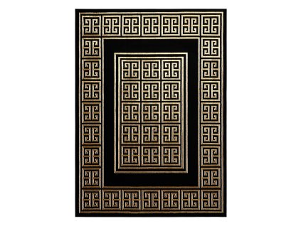 Kusový koberec Allure 1968 black/gold (Rozměry koberců 80x150)
