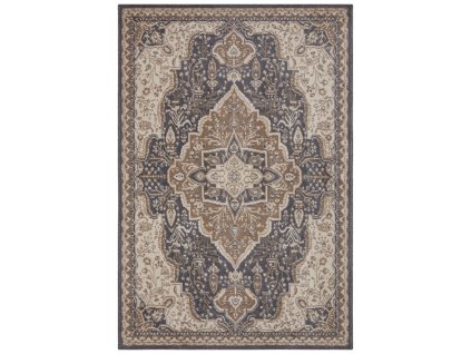 Kusový koberec Terrain 105607 Orken Black Brown (Rozměry koberců 160x235)