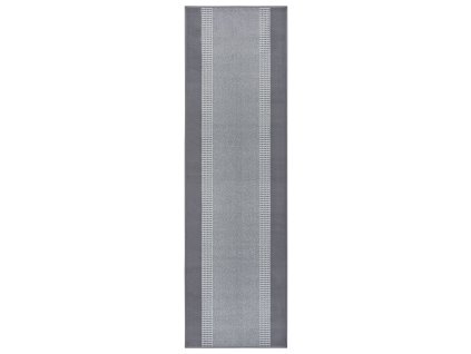 Běhoun Basic 105488 Light Grey (Rozměry koberců 80x200)