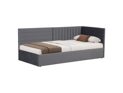 mevia postel 90 siva dod 01