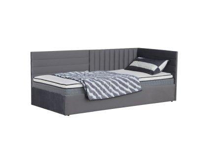 mevia postel sivohneda taupe 9