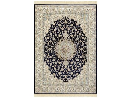 Kusový koberec Naveh 104378 Darkblue/Cream (Rozměry koberců 95x140)