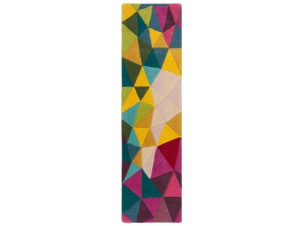 Ručně všívaný běhoun Illusion Falmouth Multi (Rozměry koberců 60x230)
