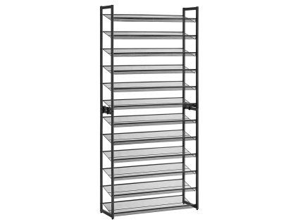 Botník, kov, černá, ABO-E1112 WT (Barva Černá)