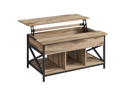 Konferenční stolek 100x60x48cm, mdf, dub, AKF-E1250 OLW1 (Barva Hnědá)