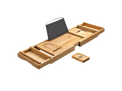 Odkládací stolek 109x23x5cm, bambus AUP-E1088 NAT (Barva Přírodní)