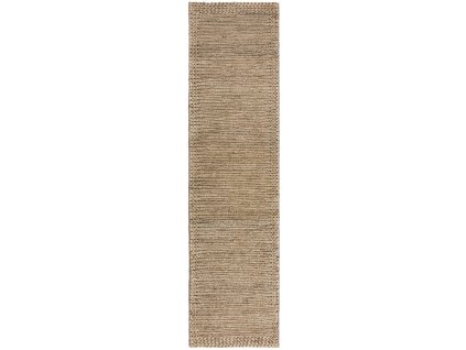 Běhoun Drew Braid Border Natural (Rozměry koberců 60x230)