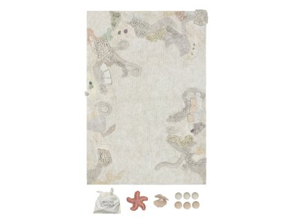 Dětský kusový koberec Play Seabed (Rozměry koberců 140x200)