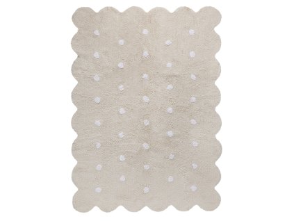 Přírodní koberec, ručně tkaný Biscuit Beige (Rozměry koberců 120x160)