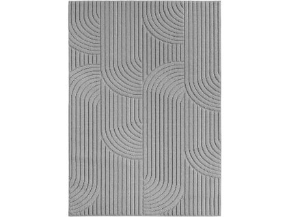 Běhoun Helix 2201 silver (Rozměry koberců 80x250)