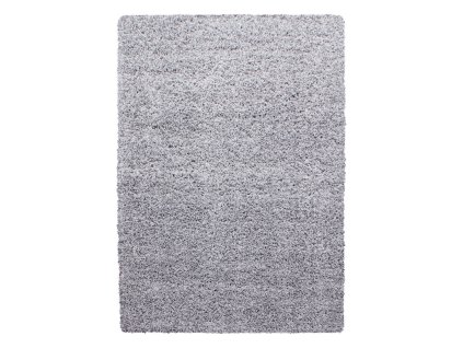 Kusový koberec Life Shaggy 1500 light grey (Rozměry koberců 60x110)
