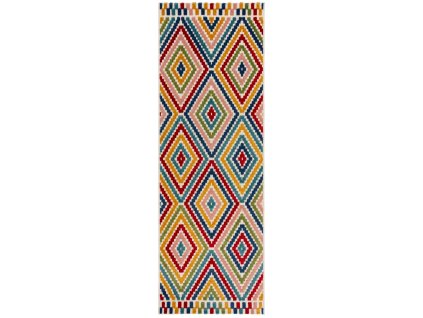 Běhoun Miami Bay Diamond Multi – na ven i na doma (Rozměry koberců 80x230)