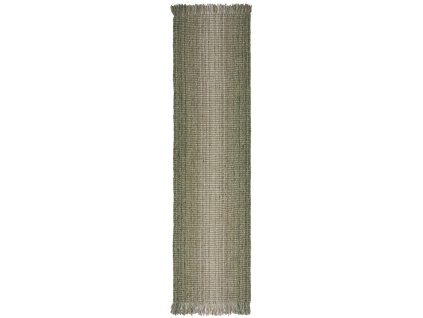 Běhoun Mottle Jute Ombre Green (Rozměry koberců 60x230)