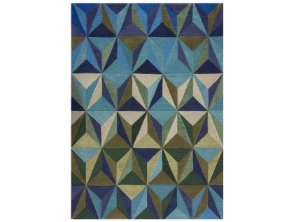 Kusový koberec Illusion Reverie Blue (Rozměry koberců 120x170)