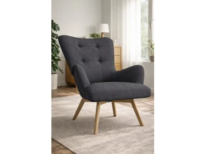 Křeslo Paris šedé Aston 17