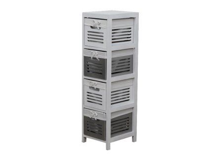 komoda biela siva bibi4 05