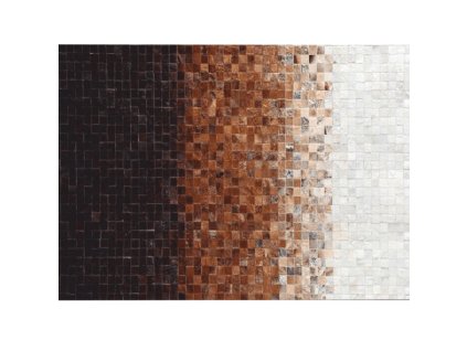 Luxusní koberec, pravá kůže, 170x240, KŮŽE TYP 7