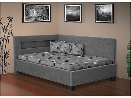 Postel MELISSA 140cm vč. roštu, ÚP a matrace