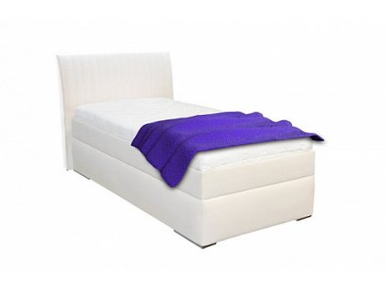 Postel LIANA 90cm, s roštem a s úložným prostorem (Varianta PW 06 hnědá)