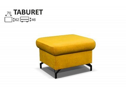 Taburet LILI 70x62cm (Varianta Cloud 32)