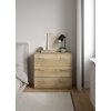 Praktická komoda Sid 3S, dub sonoma, moderní design, FALCO