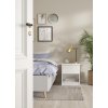 Noční stolek Simplicity 238 bílý lesk