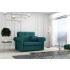 Rozkládací křeslo Vivian Silver I tmavě zelená