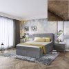 Komfortní boxspring postel Chantal I 180x200 s úložným prostorem, FALCO