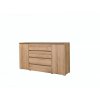 Komoda KOSMOS C06 4z2dv (Varianta bílá)