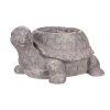 Želva - obal na květiny, magnesium, imitace kamene (Barva Šedá)