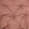 Jídelní židle, růžová, sametová látka, DCH-421 PINK4 (Barva Růžová)