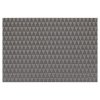 Prostírání plastové - šedé, motiv trojúhelníků, 45 x 30 cm (Barva Šedá)