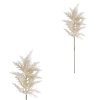 Čechrava - umělá větev, mix 2 barev, cena za 1 ks (Barva Béžová)